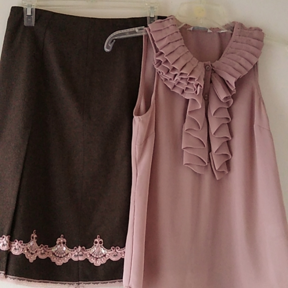 Skirt set